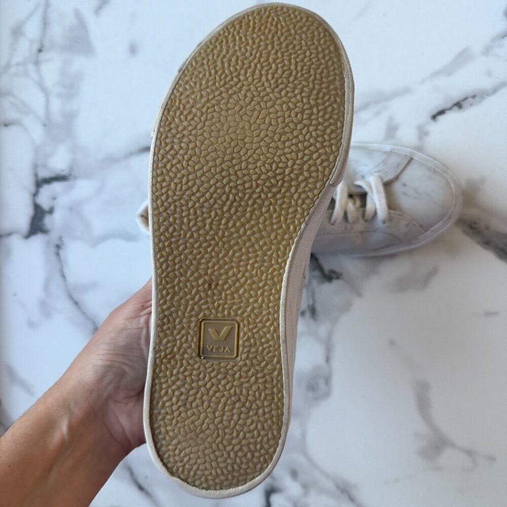 Veja x Diapers and Milk Marble Esplar Leather Sneakers US 7 - Picture 7 of 9